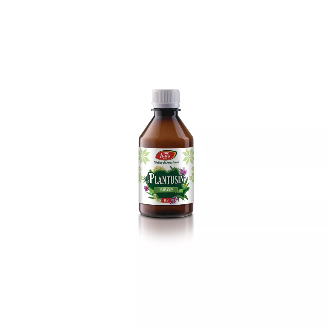 Plantusin sirop, R8, 250 ml, Fares, [],farmaciabajan.ro