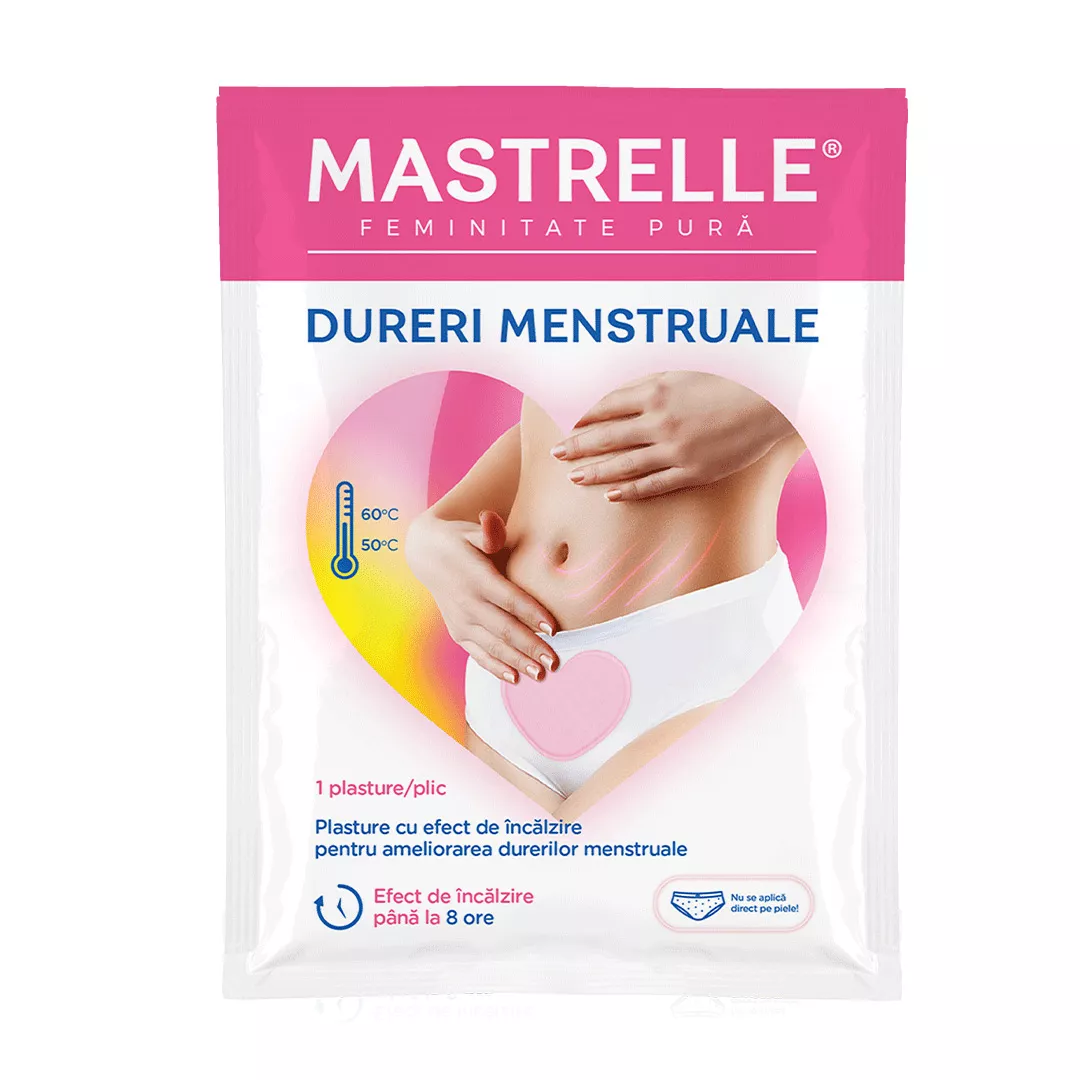 Plasture impotriva durerilor menstruale Mastrelle, 1 bucata, Fiterman Pharma, [],https:farmaciabajan.ro