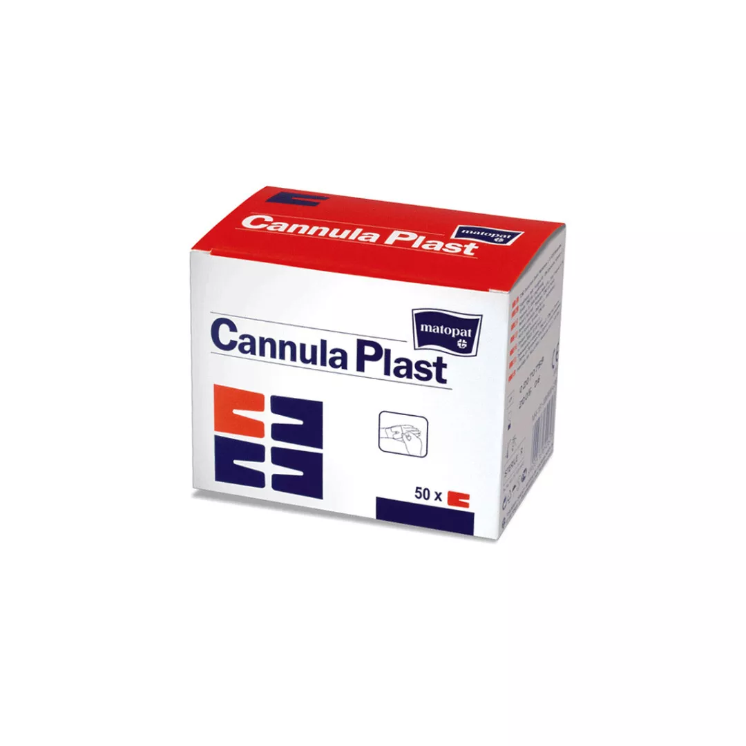 Plasturi fixarea branulei din netesut Cannula Plast, 5cm x 7,2cm, 50 bucati, Matopat, [],farmaciabajan.ro