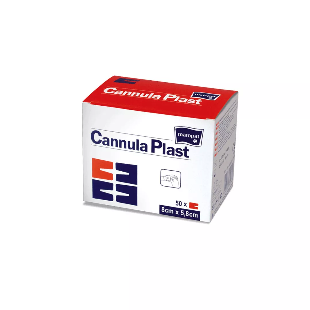 Plasturi fixarea branulei din netesut Cannula Plast, 8cm x 5,8cm, 50 bucati, Matopat, [],farmaciabajan.ro