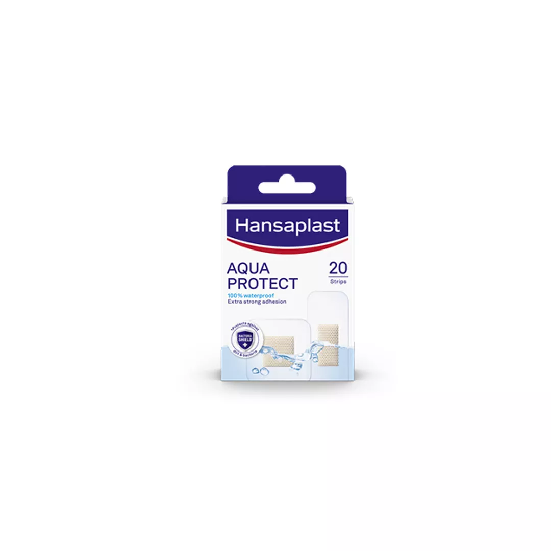 Plasturi impermebili Aquaprot X20, 16 bucati, Hansaplast, [],farmaciabajan.ro