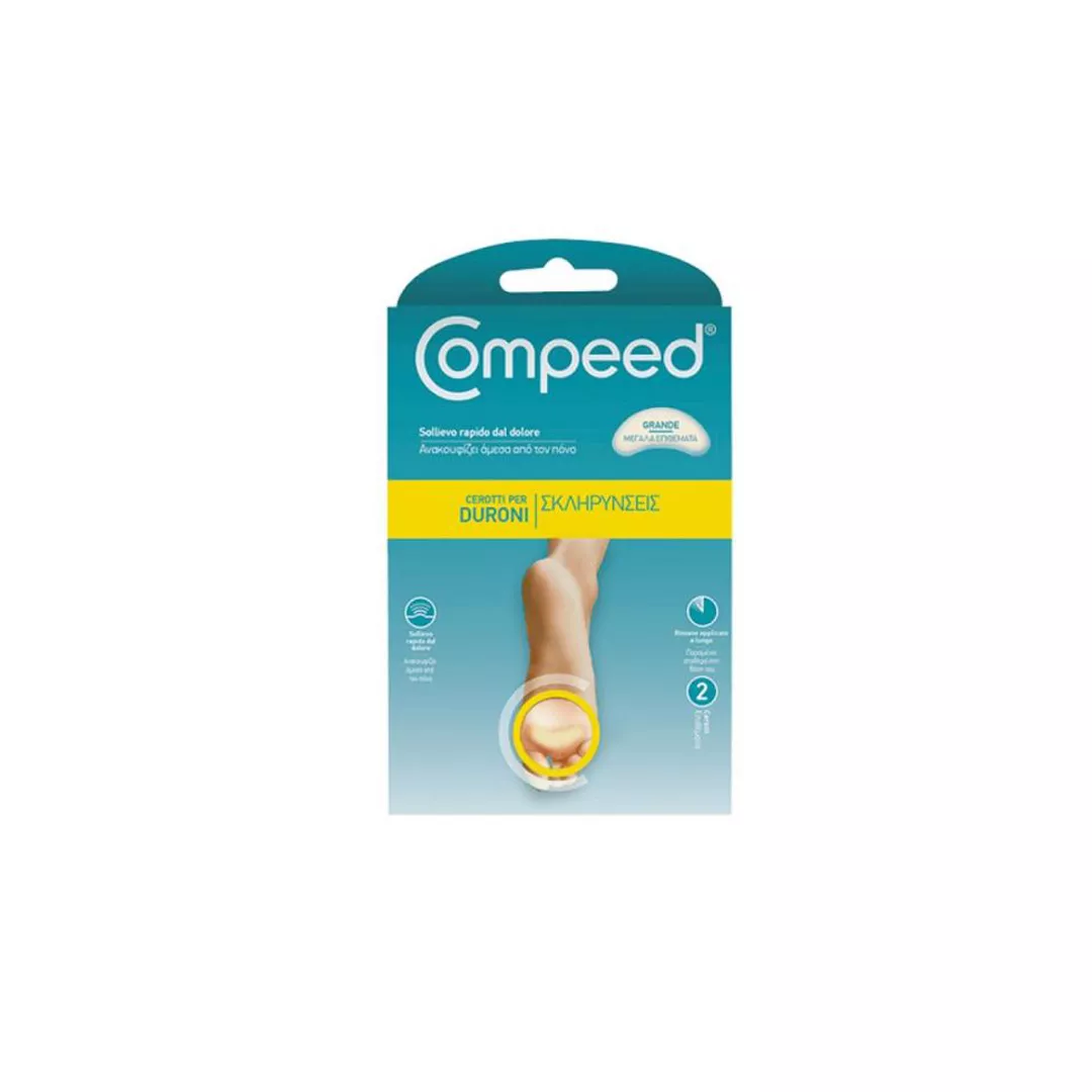 Plasturi mari pentru bataturi superficiale Large, 2 bucati, Compeed, [],farmaciabajan.ro