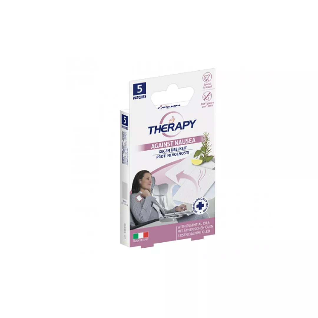 Plasturi pentru atenuarea raului de miscare, 5 bucati, Therapy, [],farmaciabajan.ro