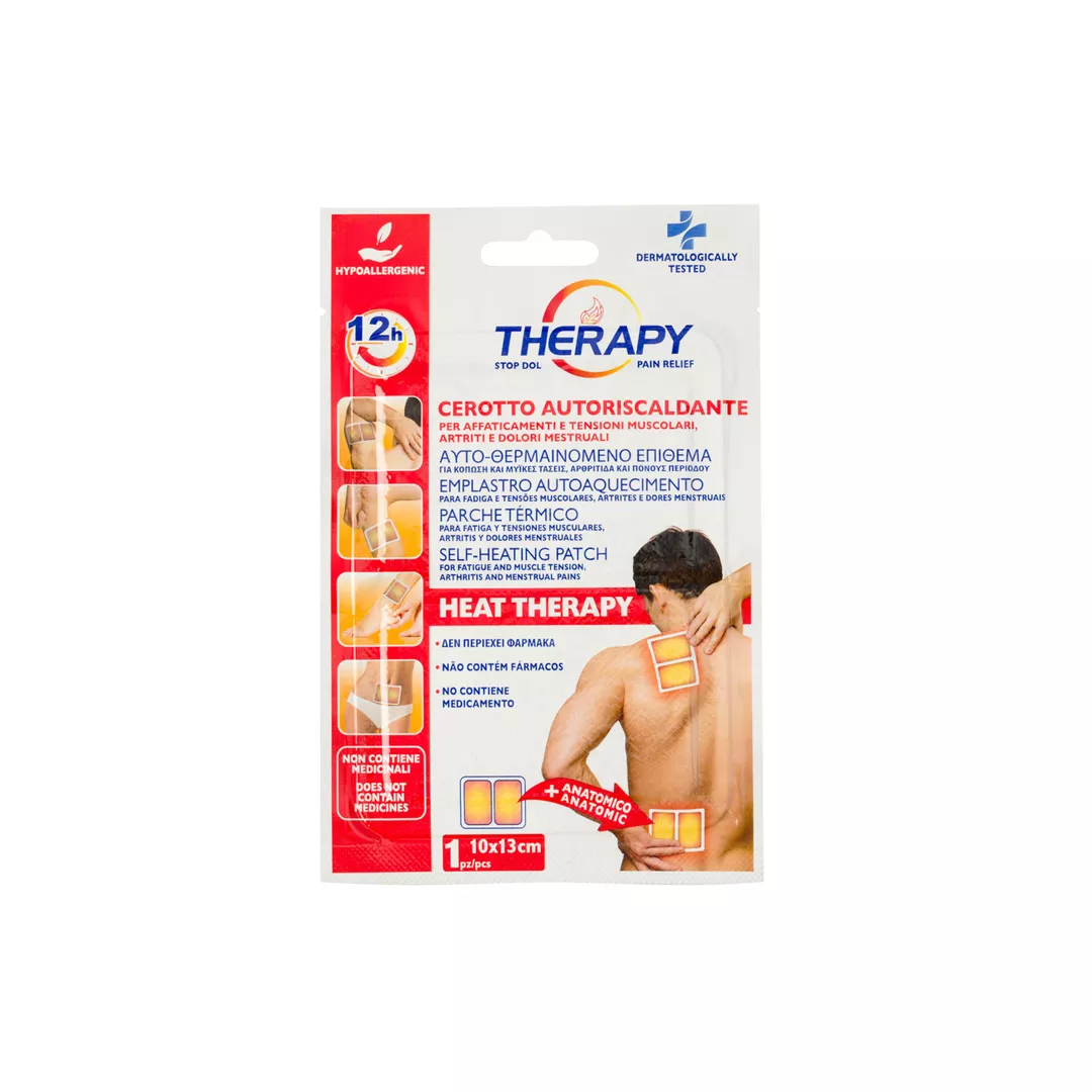 Plasturi pentru tensiuni musculare si dureri menstruale Therapy Stopdol, 10 x 13 cm, 1 bucata, Pharmadoct, [],farmaciabajan.ro