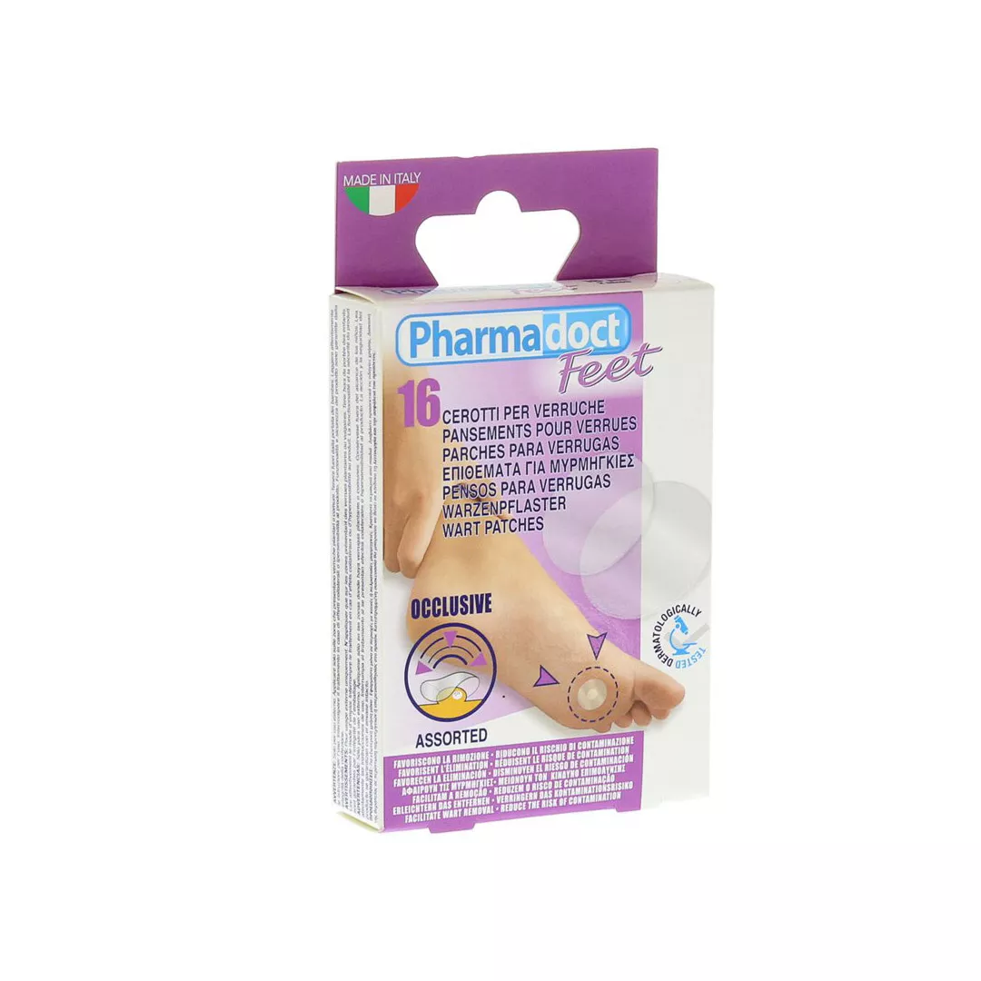 Plasturi asortati pentru negi, 16 bucati, [],farmaciabajan.ro