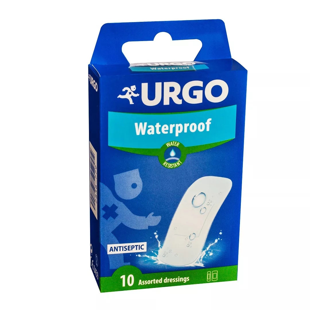 Plasturi Waterproof, 10 bucati, Urgo, [],farmaciabajan.ro