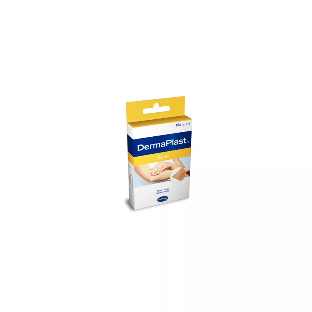 Plasturi textili, Dermaplast Elastic, 20 bucati, 2 marimi, Hartmann, [],farmaciabajan.ro