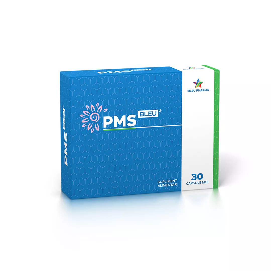 Pms Bleu British-Swiss Excellence, 30 capsule, Bleu Pharma, [],farmaciabajan.ro