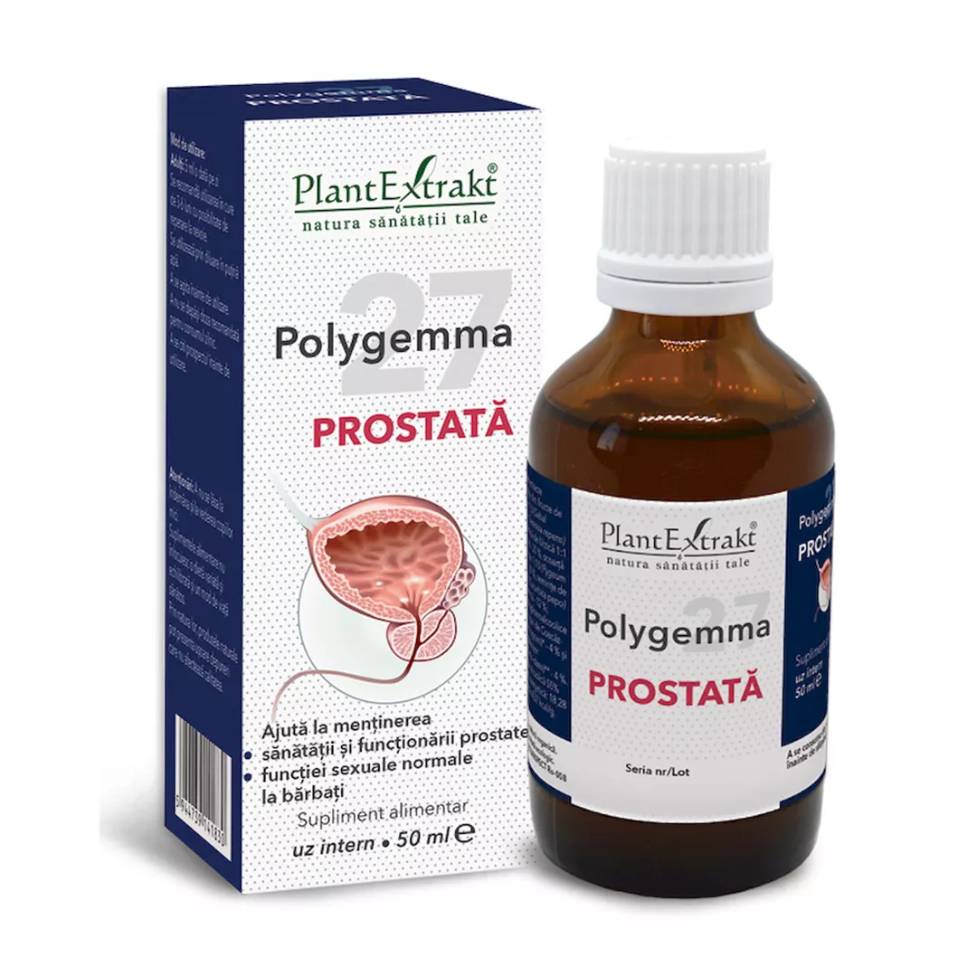 Polygemma 27 Prostata, 50 ml, Plant Extrakt, [],farmaciabajan.ro