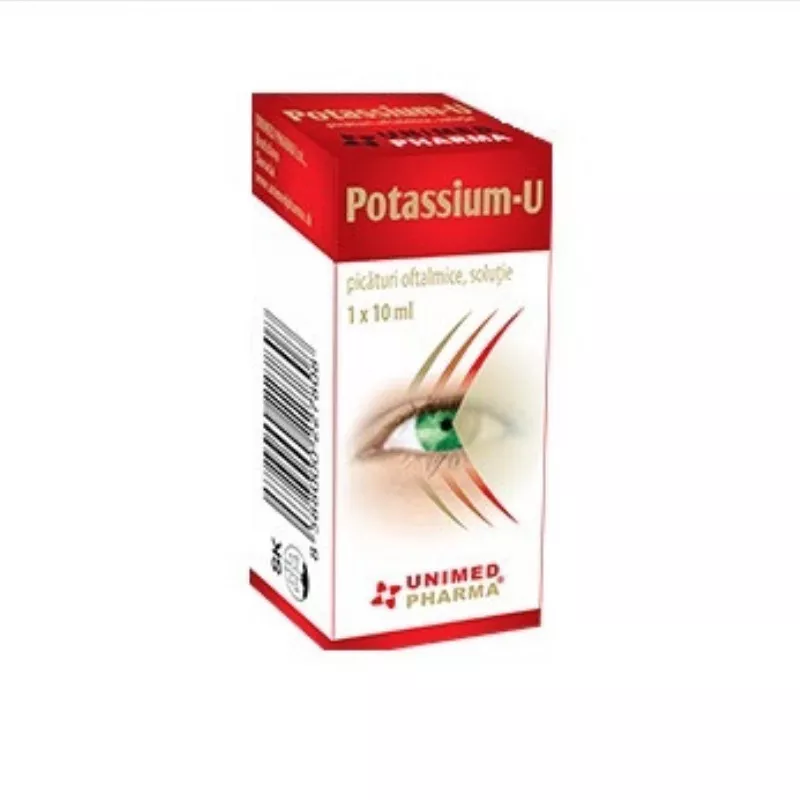Potassium-U Solutie Oftalmica, 10 ml, Unimed pharma, [],farmaciabajan.ro