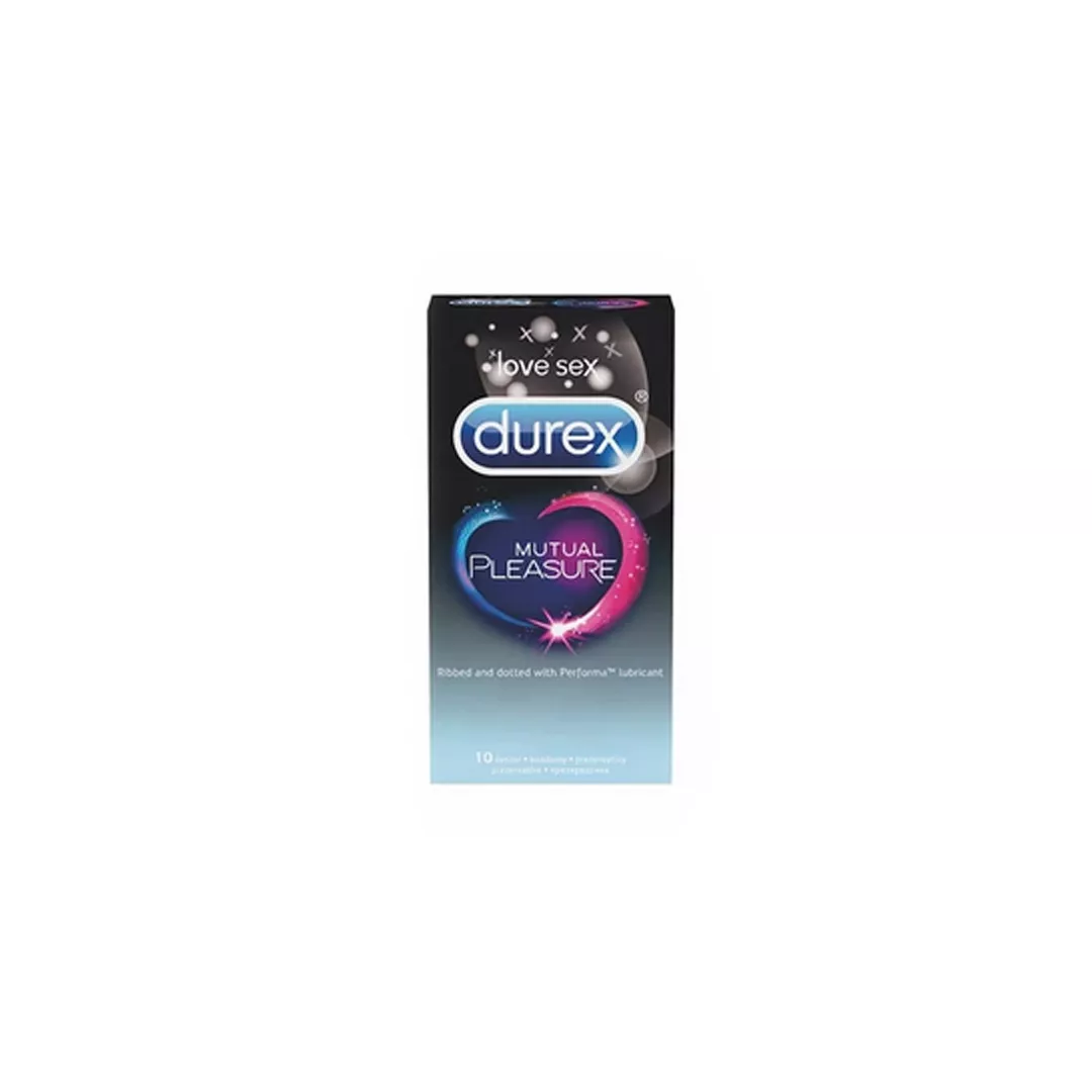 Prezervative Durex Mutual Pleasure, 10 bucati, [],farmaciabajan.ro