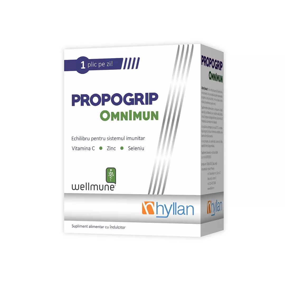 PropoGrip Omnimum, 10 plicuri, Hyllan, [],farmaciabajan.ro