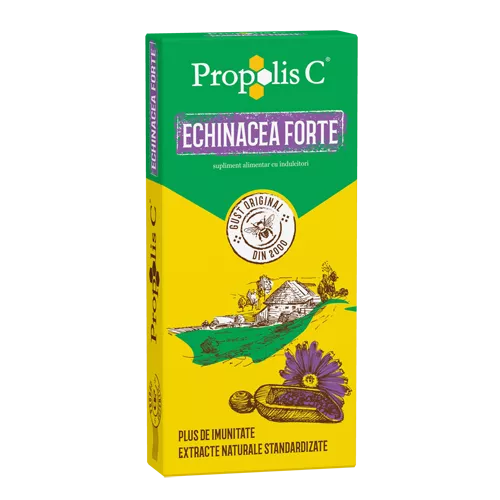 PROPOLIS C +ECHINACEA FORTE 30cpr. - FITERMAN, [],farmaciabajan.ro