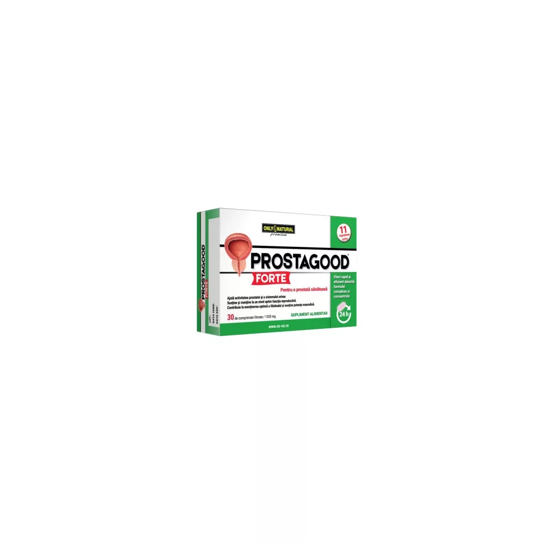 Prostagood Forte, 1520 mg, 30 comprimate, Only Natural, [],https:farmaciabajan.ro