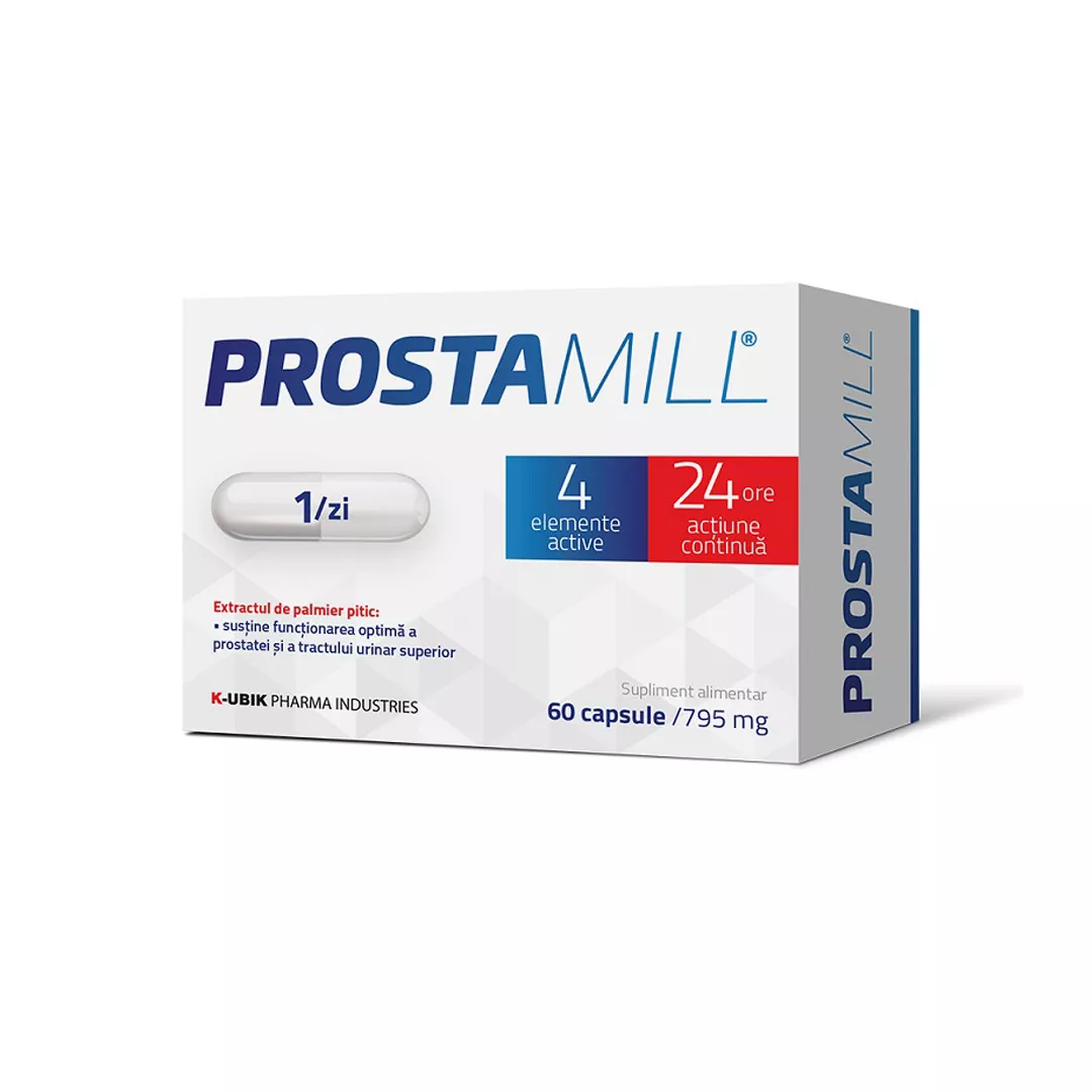Prostamill, 60 capsule, K-UBIK Pharma, [],https:farmaciabajan.ro