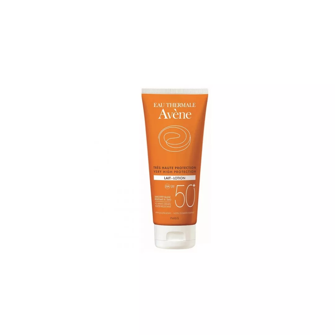 Protectie solara pentru pielea sensibila, hipersensibila, adulti,  SPF 50+, 100 ml, Avene, [],https:farmaciabajan.ro