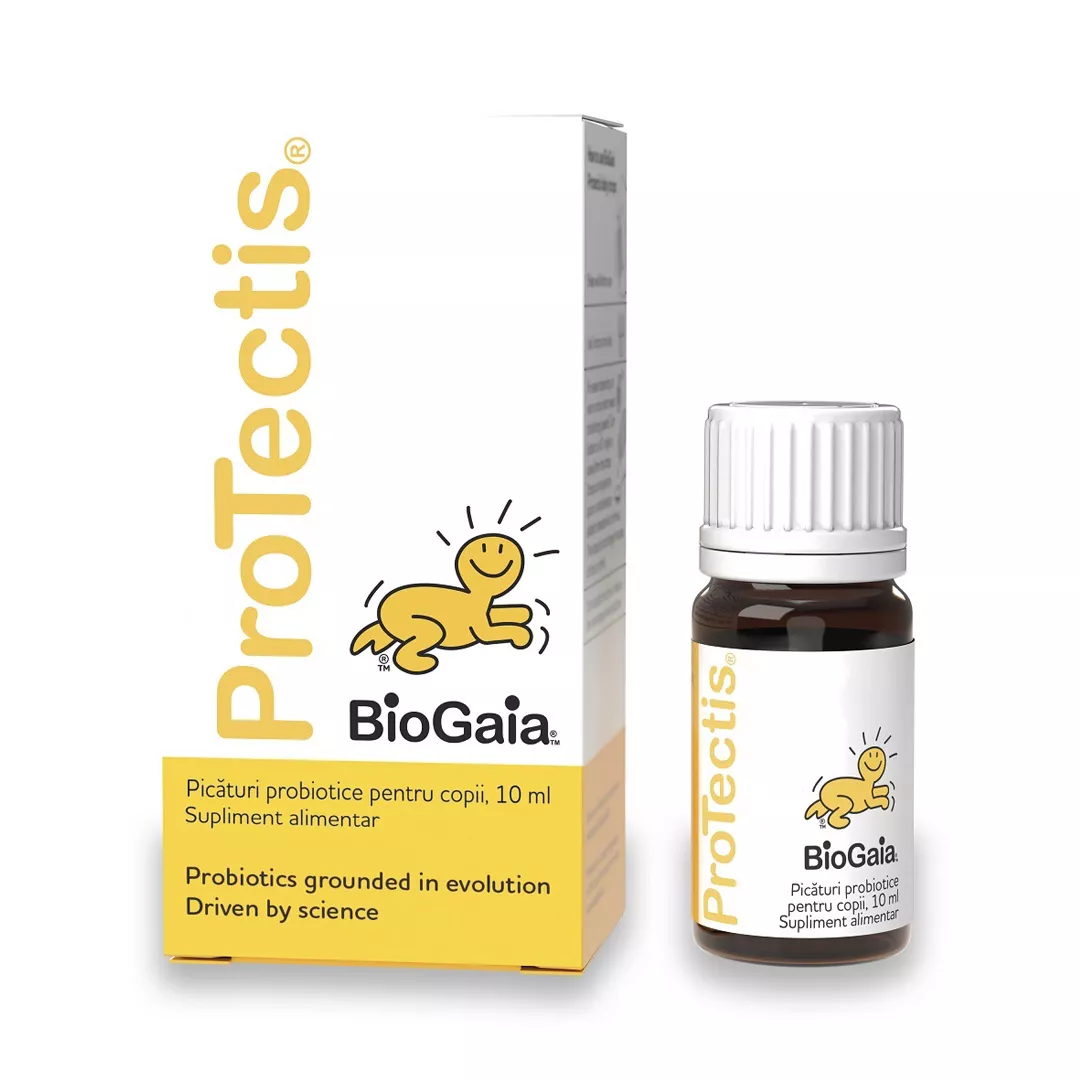 Protectis picaturi probiotice pentru copii,10 ml, BioGaia, [],https:farmaciabajan.ro