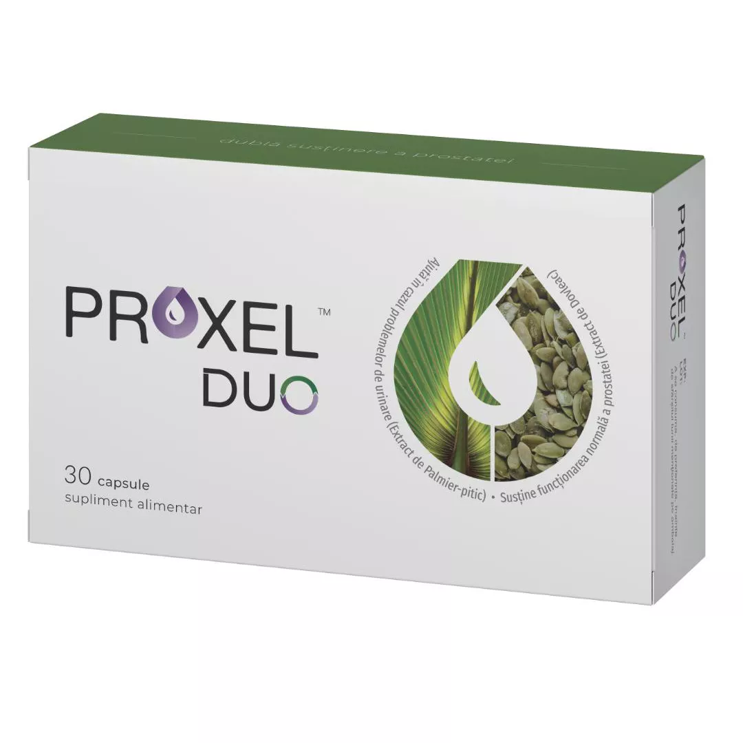 Proxel Duo, 30 capsule, NaturPharma, [],https:farmaciabajan.ro