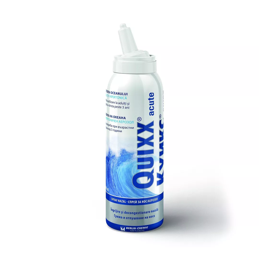 Spray nazal Quixx Acute, 100 ml, Pharmaster, [],https:farmaciabajan.ro