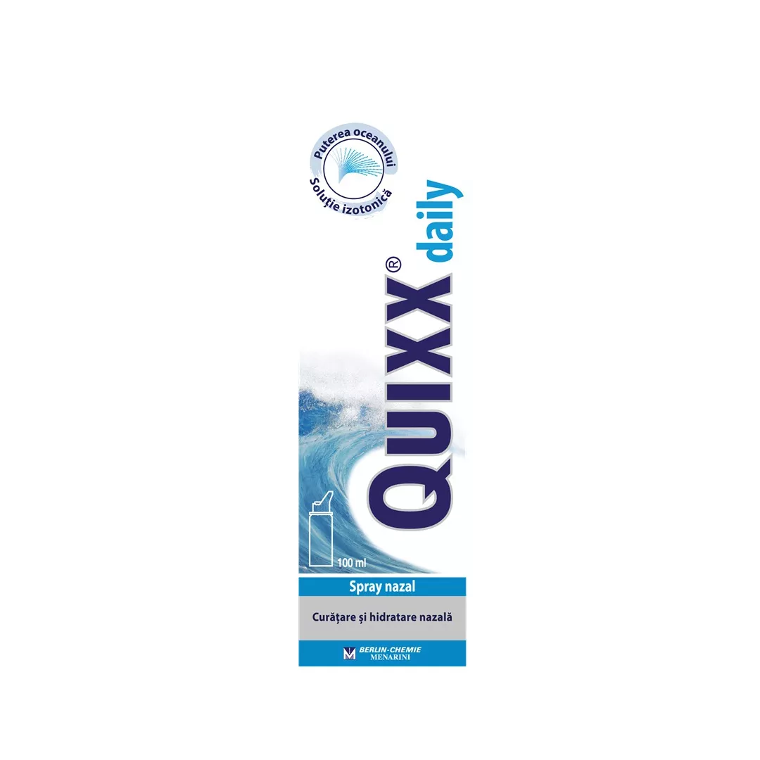 Spray nazal Quixx Daily, 100 ml, Pharmaster, [],https:farmaciabajan.ro