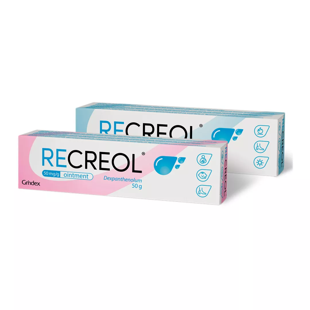 Recreol, 50 mg/g unguent, 50 g, As Grindeks, [],farmaciabajan.ro