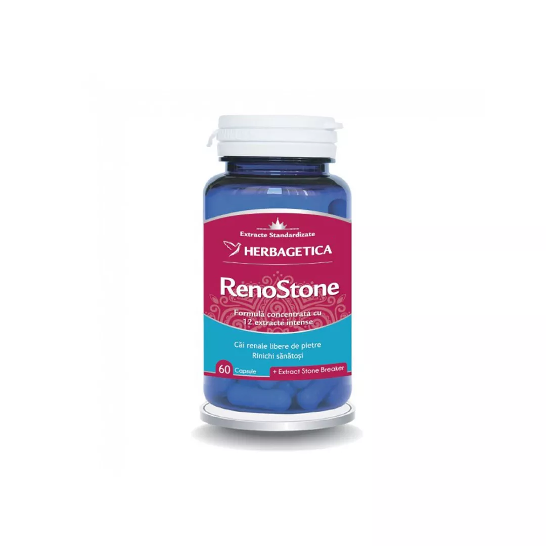 Renostone, 60 capsule, Herbagetica, [],https:farmaciabajan.ro