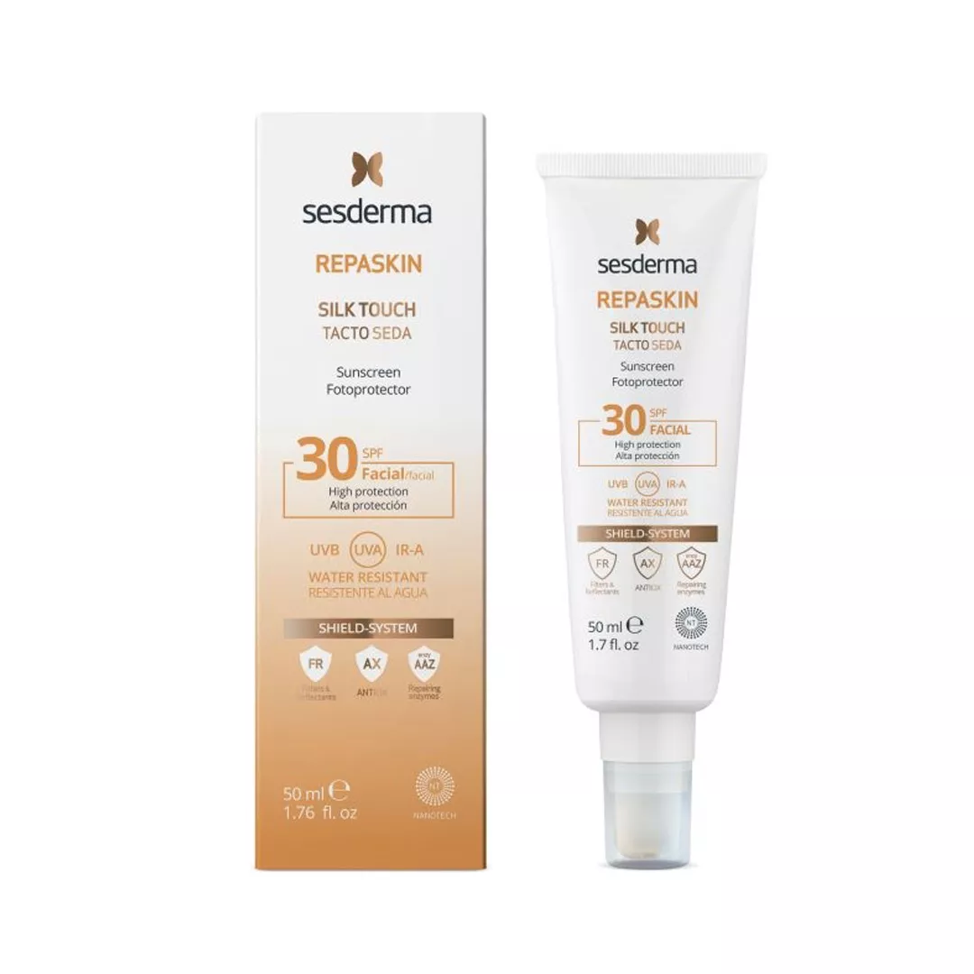 Repaskin Silk Touch SPF 30, 50 ml, Sesderma, [],https:farmaciabajan.ro