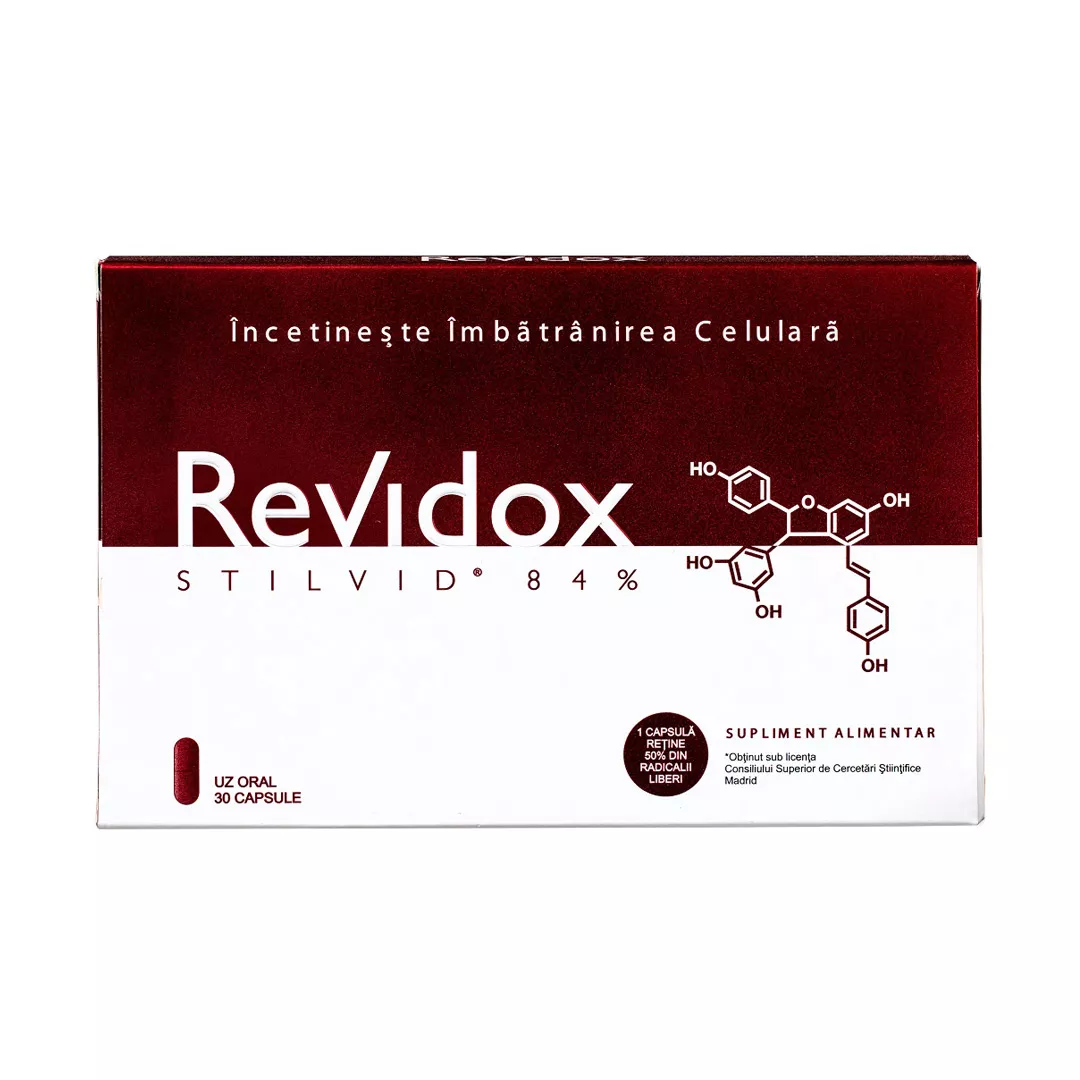Revidox, 30 capsule, Actafarma, [],farmaciabajan.ro