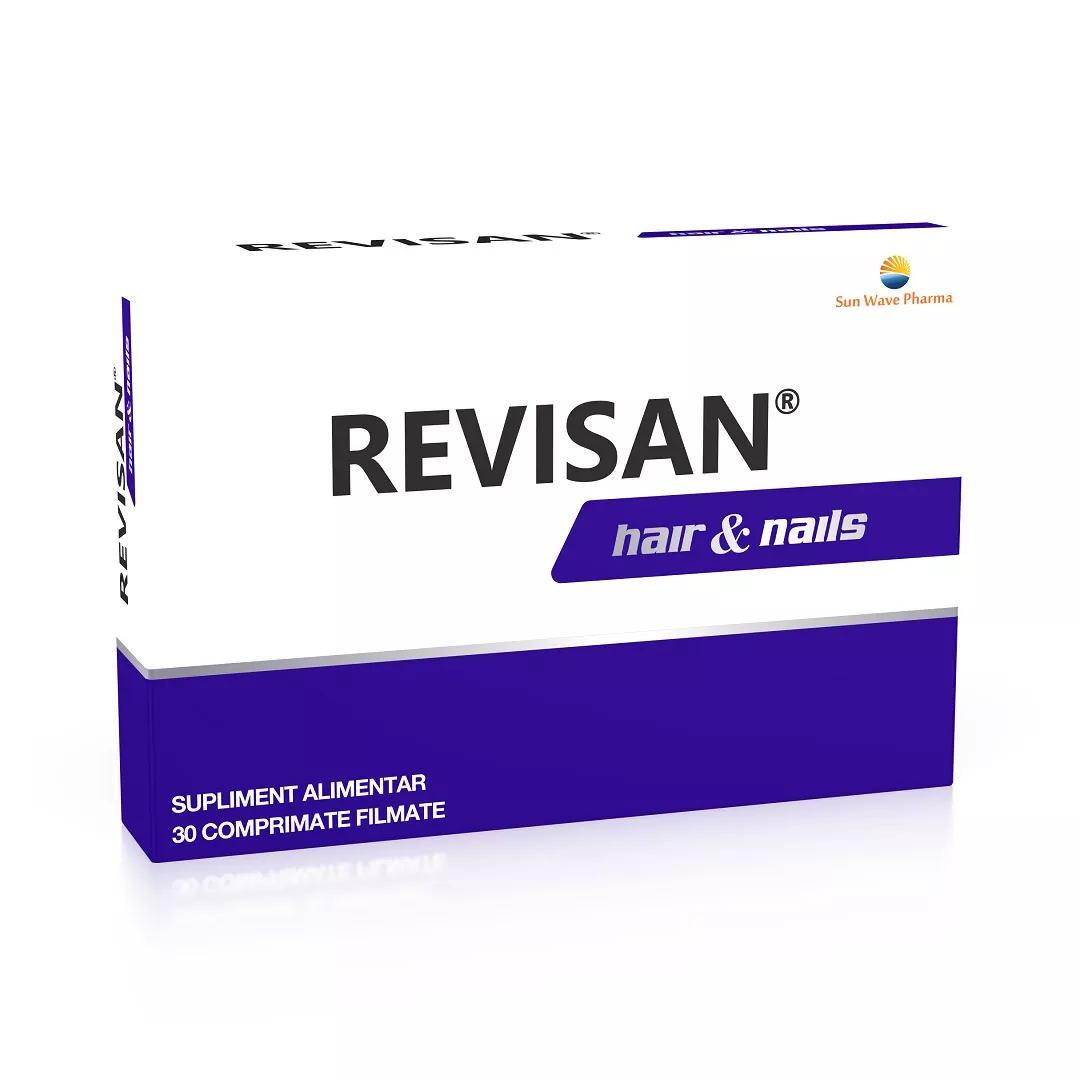 Revisan Par si Unghii, 30 comprimate, Sun Wave Pharma, [],farmaciabajan.ro