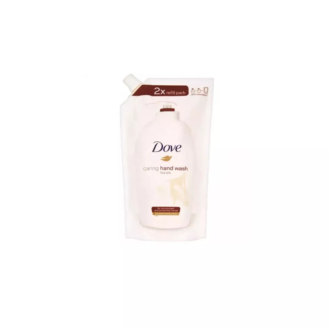 Rezerva sapun lichid Fine Silk, 500 ml, Dove, [],farmaciabajan.ro