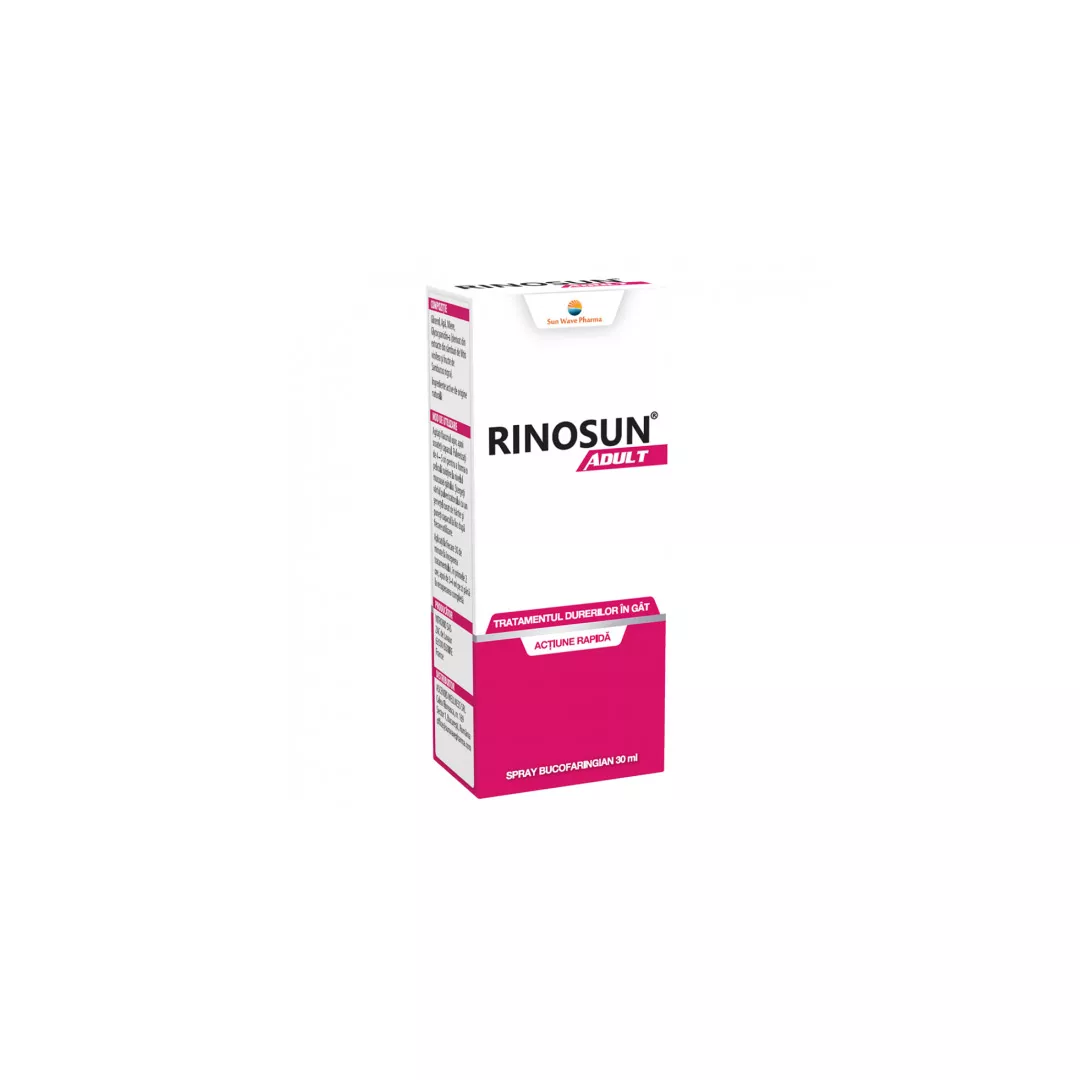 Rinosun Adult Spray, 30 ml, Sun Wave Pharma, [],farmaciabajan.ro