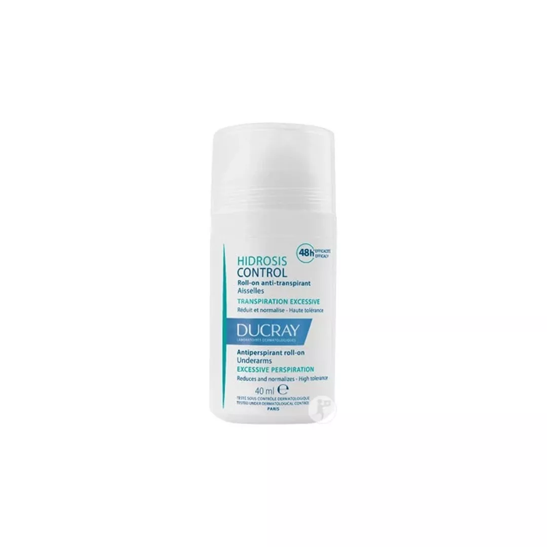 Roll-On Antiperspirant Hidrosis Control, transpiratie excesiva Axile, 40 ml, Ducray, [],farmaciabajan.ro