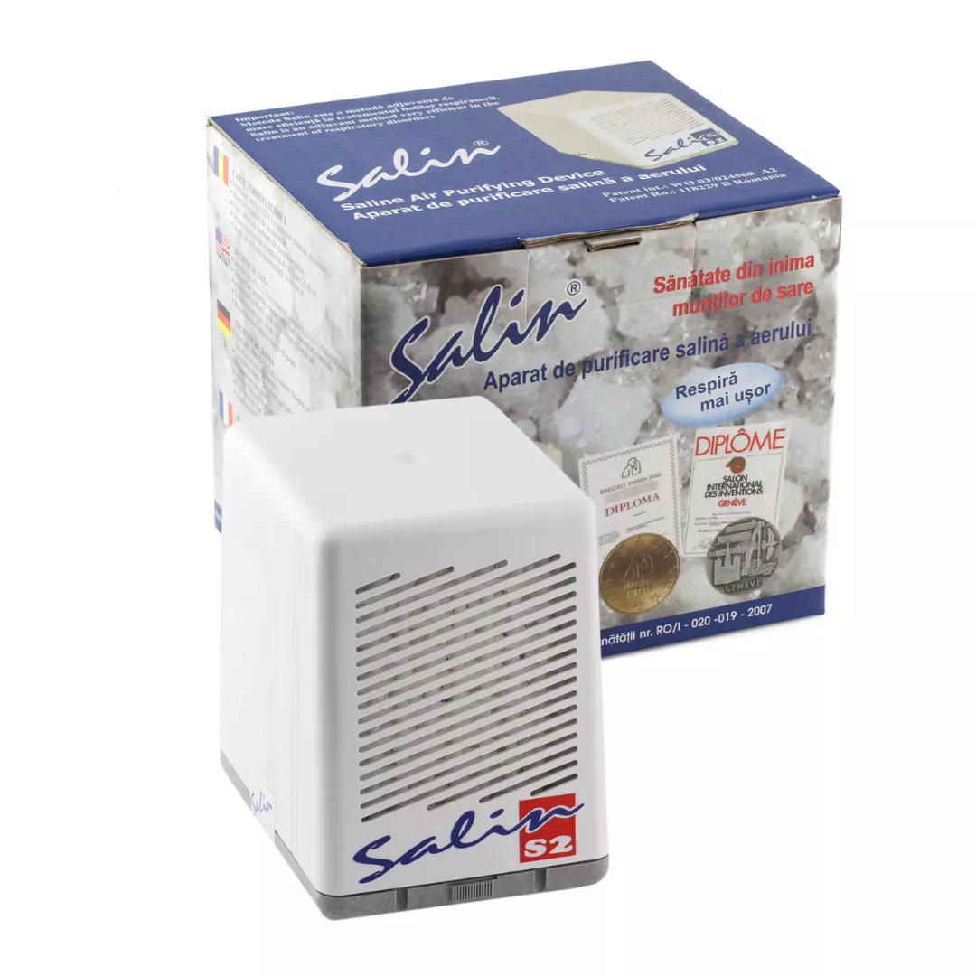 Purificator de aer cu filtru S2, Salin , [],farmaciabajan.ro