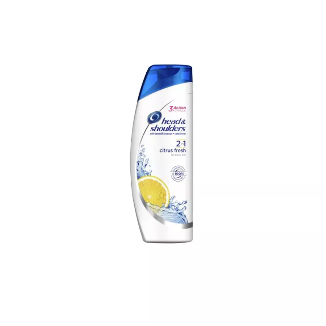 Sampon 2 in 1 Citrus Fresh 200 ml, Head & Shoulders, [],farmaciabajan.ro