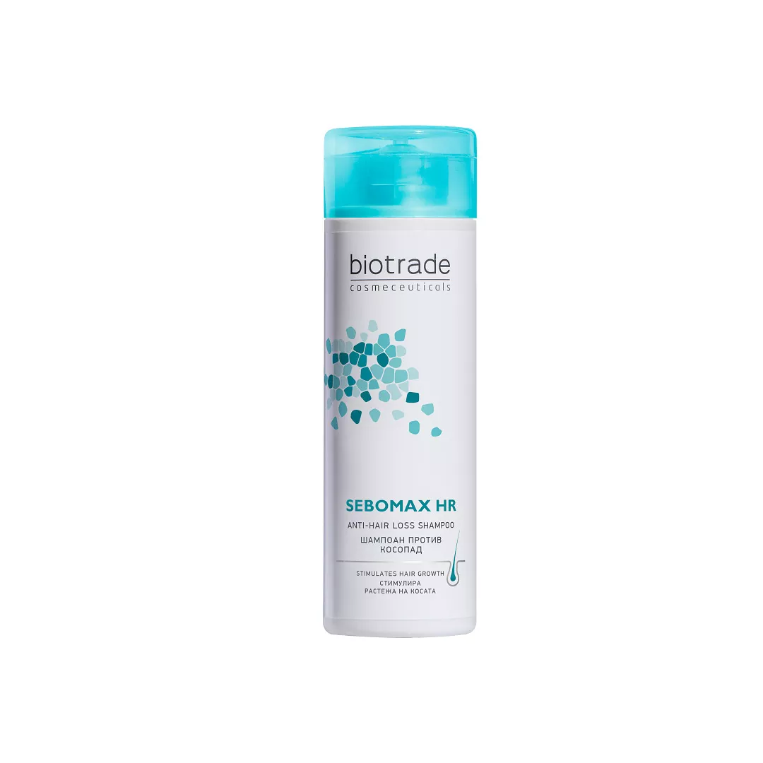 Sampon impotriva caderii paruluii Sebomax HR, 200 ml, Biotrade, [],farmaciabajan.ro