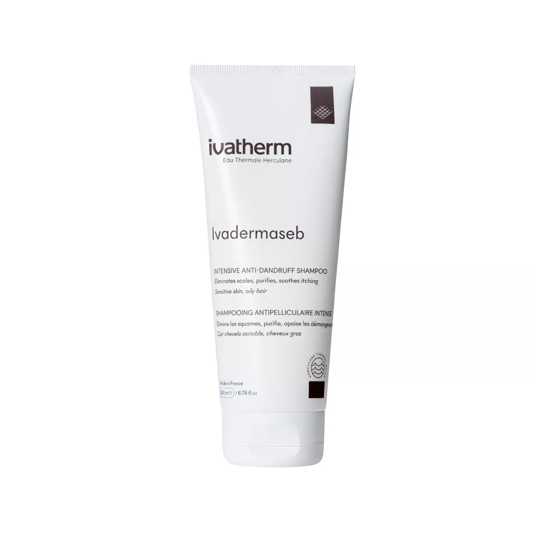 Sampon intensiv anti-matreata Ivadermaseb, 200 ml, Ivatherm, [],farmaciabajan.ro