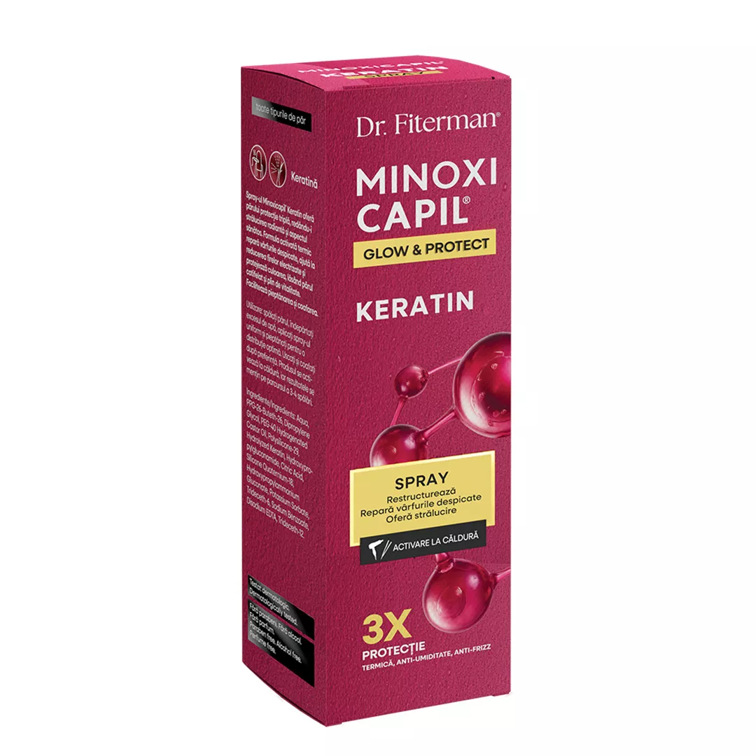 Sampon Minoxicapil Keratin, 200 ml, [],farmaciabajan.ro