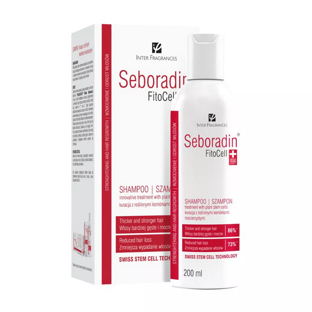 Sampon pentru par fin cu tendinta de cadere Fitocell, 200 ml, Seboradin, [],farmaciabajan.ro