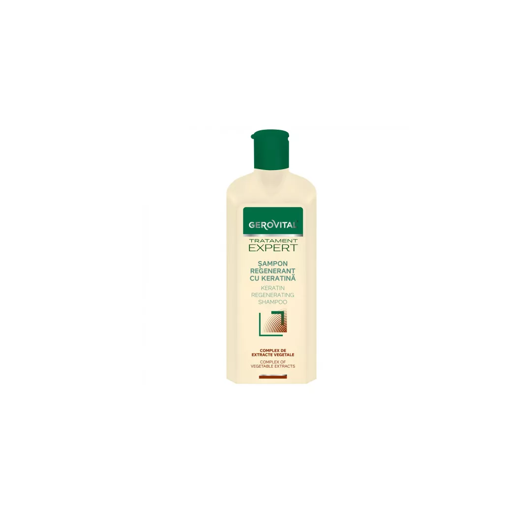 Sampon regenerant cu keratina Gerovital Tratament Expert, 250 ml, Farmec, [],farmaciabajan.ro