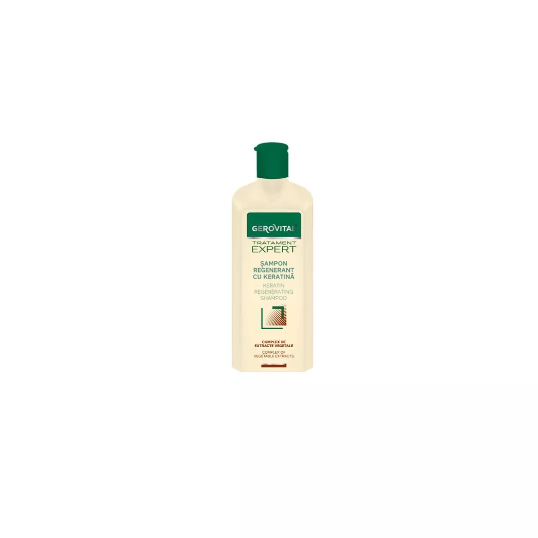 Sampon regenerant cu keratina Gerovital TratamentExpert, 400 ml, Farmec, [],farmaciabajan.ro