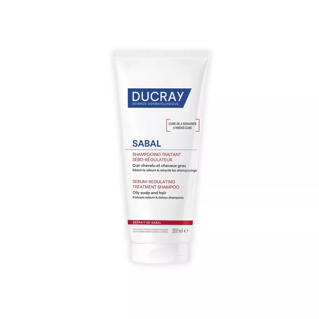 Sampon seboreglator pentru par gras Sabal, 200 ml, Ducray, [],farmaciabajan.ro