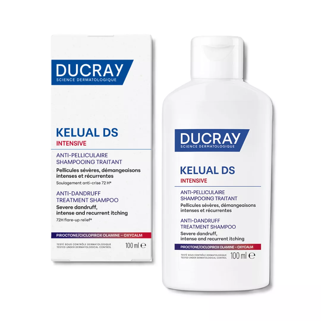 Sampon tratament anti-matreata severa si anti-mancarimi Kelual DS Intensive, 100 ml, Ducray, [],farmaciabajan.ro