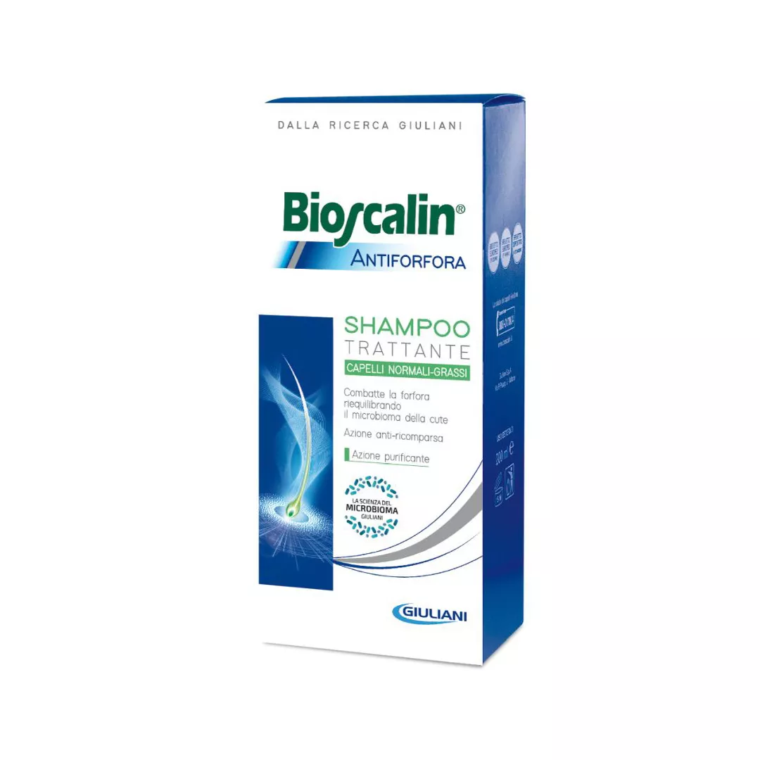 Sampon tratament antimatreata par normal gras, 200 ml, Bioscalin, [],farmaciabajan.ro