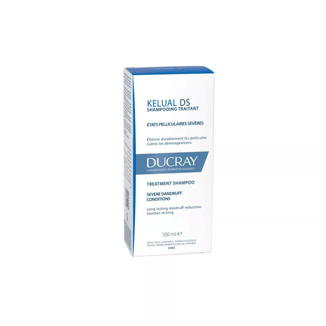 Sampon tratament dermatocosmetic anti-matreata severa Kelual DS, 100 ml, Ducray, [],https:farmaciabajan.ro