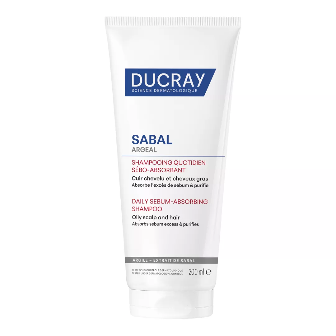 Sampon pentru reglarea sebumului Sabal Argeal, 200 ml, Ducray, [],farmaciabajan.ro