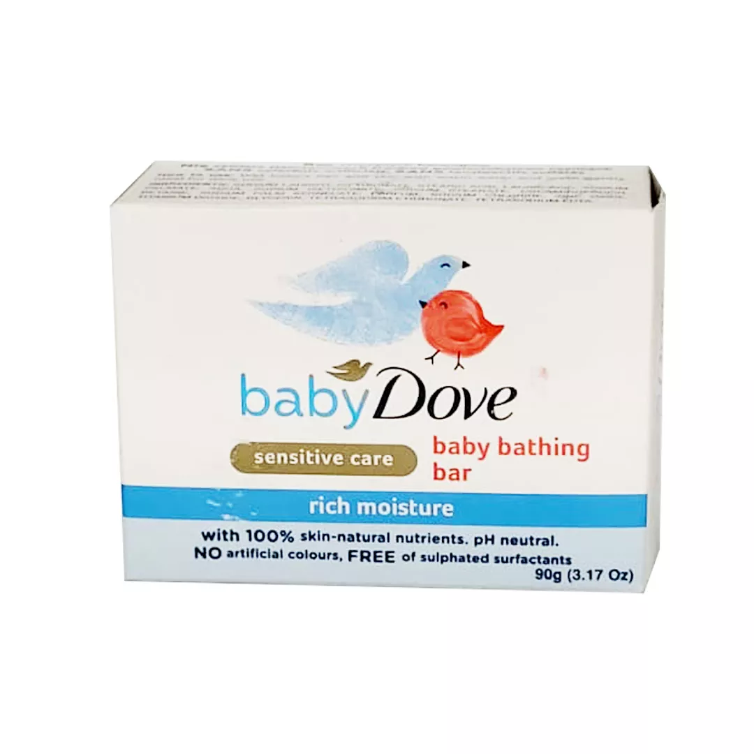 Sapun crema pentru bebelusi Rich Moisture, 90 g, Dove, [],farmaciabajan.ro
