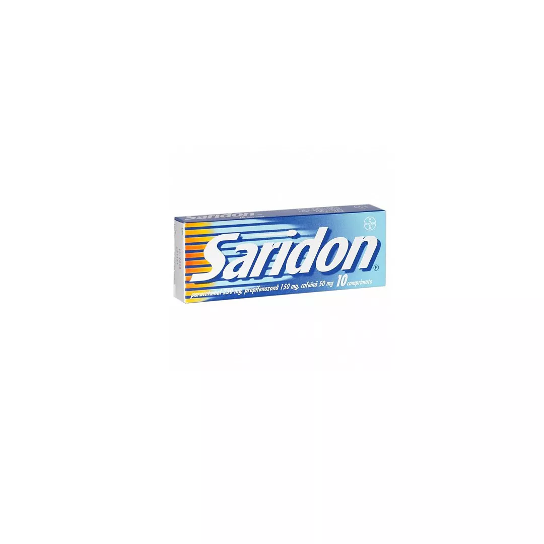 Saridon, 10 capsule
, [],https:farmaciabajan.ro