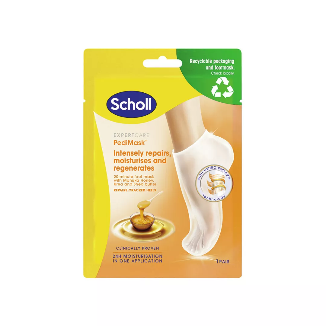 Scholl expert care manuka honey masca pentru calcaie crapate, [],farmaciabajan.ro