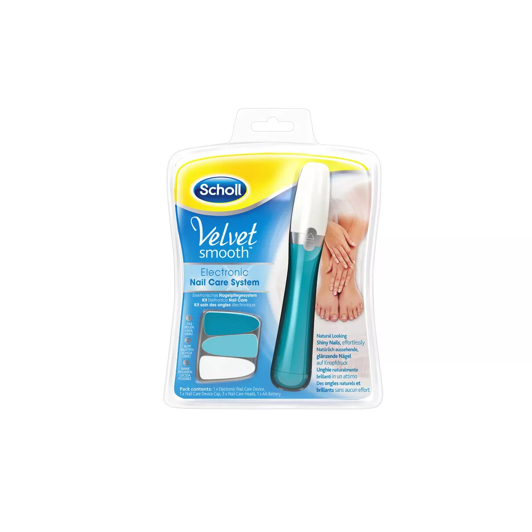 Sistem electronic de ingrijire a unghiilor Scholl Velvet Smooth, [],farmaciabajan.ro