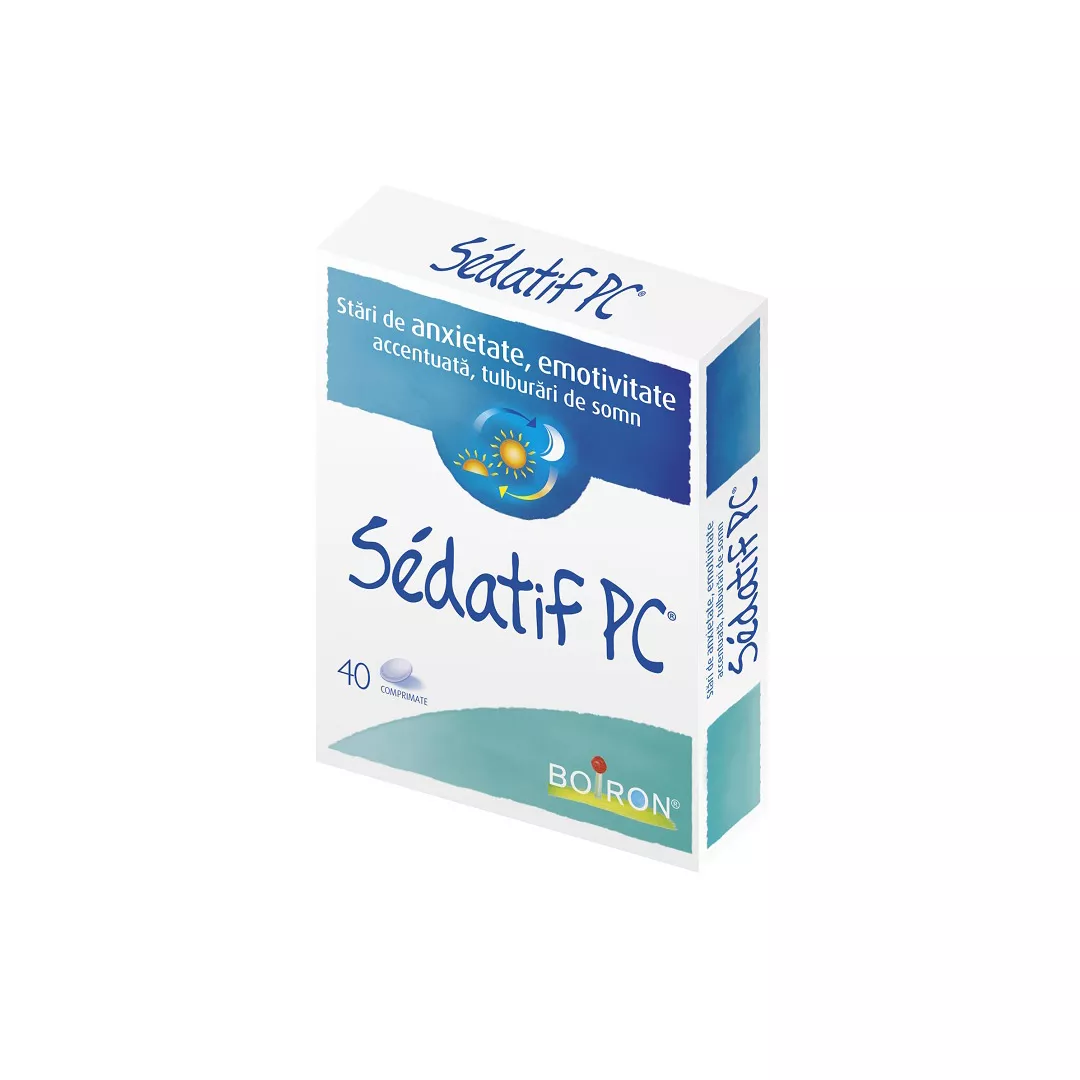 Sedatif PC, 40 comprimate, Boiron, [],farmaciabajan.ro